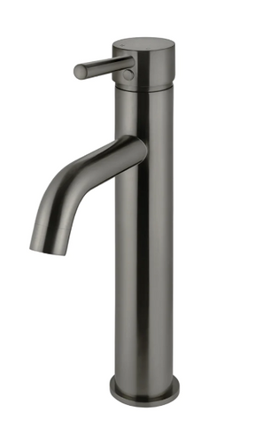 Yeomans Bagno Ceramiche: Meir Round Tall Basin Mixer Curved - Shadow