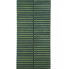 Load image into Gallery viewer, Homey Striped Green Gloss Tile
