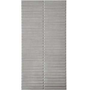 Homey Striped Grey Matt Tile