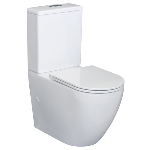 Fienza Alix Slim Seat Back-To-Wall Toilet Suite - Yeomans Bagno Ceramiche