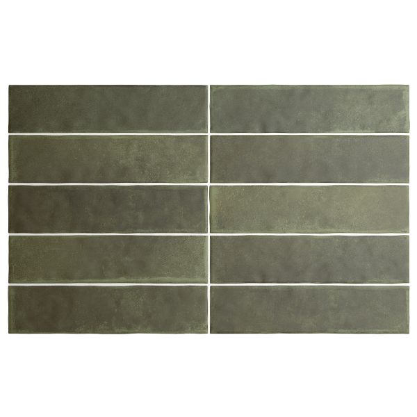 Argile Khaki Matt Subway Tile