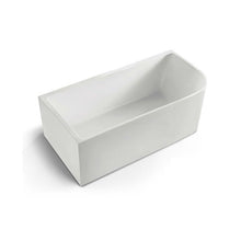 Load image into Gallery viewer, BNK Corner Acrylic Bath Matte White Left Hand Side - Yeomans Bagno Ceramiche
