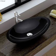 Load image into Gallery viewer, Fienza Bahama Gloss Black Solid Surface Basin - Yeomans Bagno Ceramiche 
