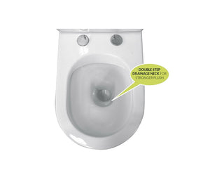 Yeomans BC Clive Back-To-Wall Toilet Suite - Yeomans Bagno Ceramiche 