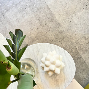 Concrete Grey Terrazzo Look Porcelain Tile