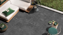 Load image into Gallery viewer, Kross Charcoal Stone Look Porcelain Tile
