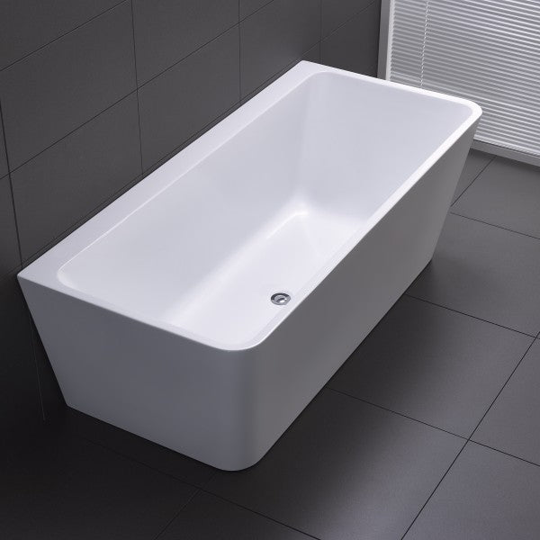 Yeomans BC Florence Back to Wall Acrylic Bath - Yeomans Bagno Ceramiche