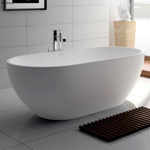 Fienza Nero 1400 Cast Stone Solid Surface Bath - Yeomans Bagno Ceramiche