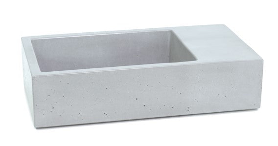 New Form Concreting Baby Round Vessel Concrete Basin - Yeomans Bagno Ceramiche