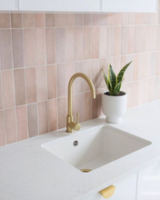 Load image into Gallery viewer, Talma Coral Pink Matte Subway Tile
