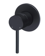 Load image into Gallery viewer, Yeomans Bagno &amp; Ceramiche - Meir Round Wall Mixer Matte Black
