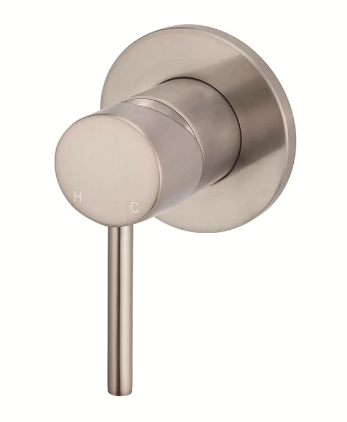 Yeomans Bagno & Ceramiche - Meir Round Wall Mixer - Champagne