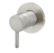 Load image into Gallery viewer, Yeomans Bagno &amp; Ceramiche - Meir Round Wall Mixer Short Pin-Lever - Brushed Nickel

