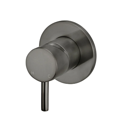 Yeomans Bagno & Ceramiche - Meir Round Wall Short Pin-Lever - Shadow