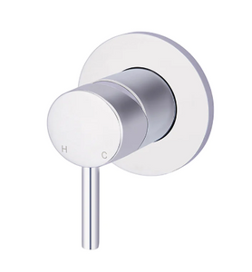 Yeomans Bagno & Ceramiche - Meir Round Wall Mixer Short Pin-Lever - Chrome