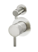 Load image into Gallery viewer, Yeomans Bagno &amp; Ceramiche - Meir Round Diverter Mixer - Brushed Nickel
