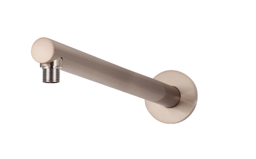 Yeomans Bagno & Ceramiche: Meir Round Wall Shower Arm 400mm - Champagne
