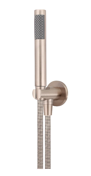 Yeomans Bagno & Ceramiche: Meir Freestanding Bath Spout and Hand Shower - Champagne