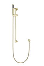 Load image into Gallery viewer, Yeomans Bagno &amp; Ceramiche: Meir Round Hand Shower on Rail Column - Tiger Bronze

