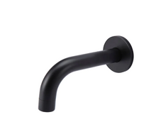 Load image into Gallery viewer, Meir Universal Round Curved Spout 200mm/130mm - Matte Black
