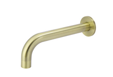 Load image into Gallery viewer, Yeomans Bagno &amp; Ceramiche: Meir Universal Round Curved Spout 200mm/130mm - Tiger Bronze
