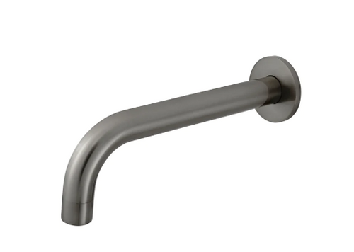 Yeomans Bagno & Ceramiche: Meir Universal Round Curved Spout 200mm/130mm - Shadow