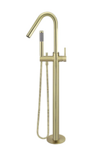Load image into Gallery viewer, Yeomans Bagno Ceramiche: Meir Freestanding Bath Spout and Hand Shower - Tiger Bronze
