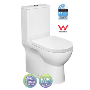Yeomans BC Fred Back-To-Wall Toilet Suite - Yeomans Bagno Ceramiche