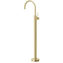 Load image into Gallery viewer, Vivid Slimline Floor Mounted Bath Mixer - Brushed Gold - Yeomans Bagno Ceramiche

