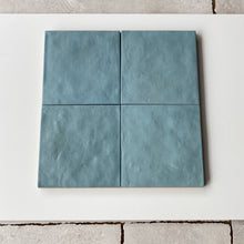 Load image into Gallery viewer, Contemporary Aqua Sea Square Tile
