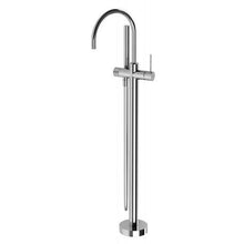 Load image into Gallery viewer, Vivid Slimline Floor Mounted Bath Mixer with Hand Shower - Chrome - Yeomans Bagno Ceramiche
