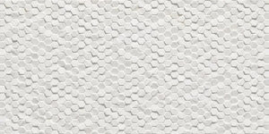 Geostone Esagonetta Bianco 3D Feature Tile