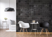 Load image into Gallery viewer, Warwick Charcoal Gloss Square Subway Tile - Yeomans Bagno Ceramiche
