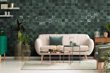 Load image into Gallery viewer, Warwick Verde Oscuro Square Subway Tile - Yeomans Bagno Ceramiche
