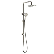 Load image into Gallery viewer, Fienza Kaya Twin Rail Shower - Brushed Nickel - Yeomans Bagno Ceramiche
