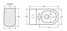 Load image into Gallery viewer, Fienza Koko Back-To-Wall Toilet Suite Matte White
