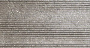 Lagos Deco Light Grey Stripes Feature Tile