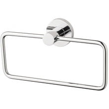 Load image into Gallery viewer, Phoenix Radii Hand Towel Holder Round Plate - Chrome - Yeomans Bagno Ceramiche
