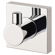 Load image into Gallery viewer, Phoenix Radii Robe Hook Square Plate - Chrome - Yeomans Bagno Ceramiche
