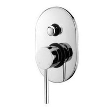 Load image into Gallery viewer, Badundküche Rund Shower Mixer with Diverter - Chrome - Yeomans Bagno Ceramiche
