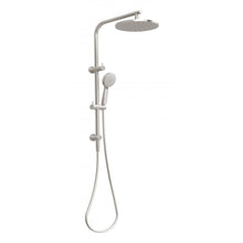 Load image into Gallery viewer, Phoenix Vivid Slimline Twin Shower - Brushed Nickel - Yeomans Bagno Ceramiche
