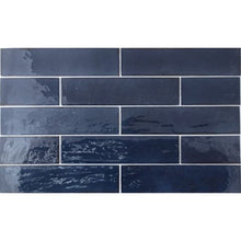 Load image into Gallery viewer, Tribeca Blue Note Gloss Subway Tile

