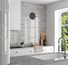 Load image into Gallery viewer, Tribeca Grey Whisper Gloss Subway Tile
