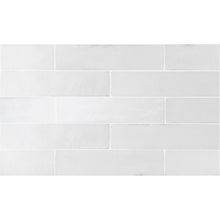 Load image into Gallery viewer, Tribeca Gypsum White Gloss Subway Tile
