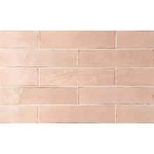 Load image into Gallery viewer, Tribeca Tea Rose Gloss Subway Tile
