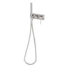 Load image into Gallery viewer, Phoenix Vivid Slimline Wall Shower System - Brushed Nickel - Yeomans Bagno Ceramiche
