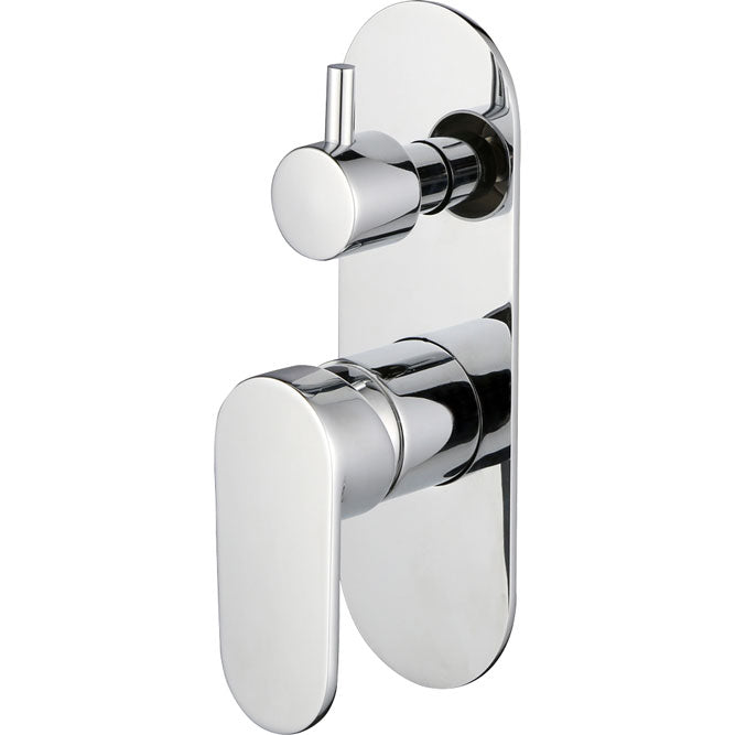 Fienza Empire Wall Mixer with Diverter - Chrome